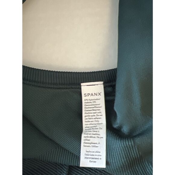 Spanx 50238R Sz 2XL Look At Me Know Do Emerald Green Medium Impact Sports Bra - Picture 5 of 6